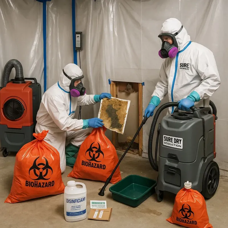 Contaminated Water Handling Protocols process in Woodcreek, TX