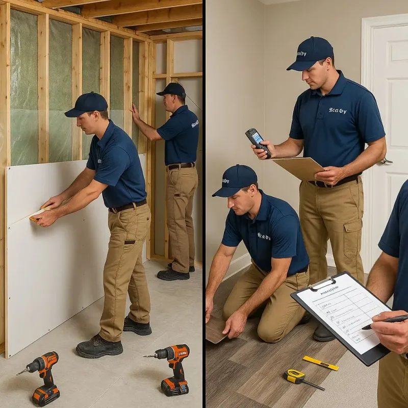 Repairs and Reconstruction process in Woodcreek, TX